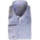 Business-Hemd m. Doppelm. "Made by van Laack" hellbl. gestreift.L