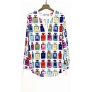 Bluse "Blackberry" im Tunika-Stil in Multi-Color