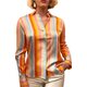 Hemd-Bluse "Marigold" aus Seide/El. in Multi-Color