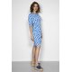 Kleid "Boss I need more money" in Criss Cross Royal-Blue
