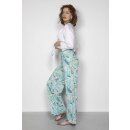 Hose "Go for it!" im Digital-Print   Mint/Creme