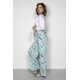 Hose "Go for it!" im Digital-Print   Mint/Creme