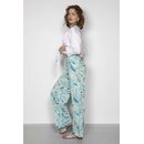 Hose "Go for it!" im Digital-Print   Mint/Creme...