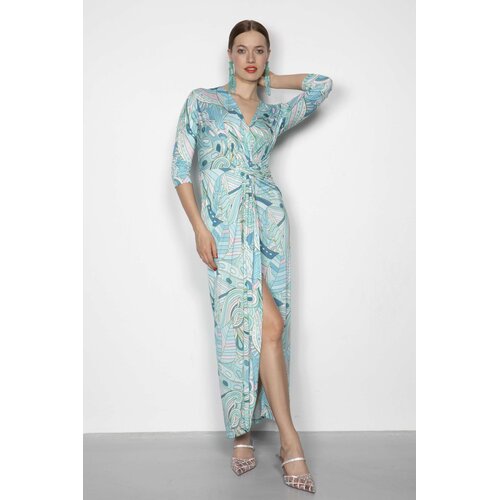 Kleid " Red Carpet" im Digital-Mint Druck
