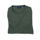 Lambswool-Pullover mit O-Neck in Farbe "Rosemary"