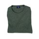 Lambswool-Pullover mit O-Neck in Farbe "Rosemary"