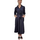 KLeid "Julene" in Maxi-L&auml;nge in Navy