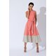 Kleid "Kyravita" in Colorblock Coral