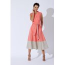 Kleid "Kyravita" in Colorblock Coral 36