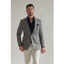 Jackett "Caspar" aus Leinen u. Wolle in Taupe/...