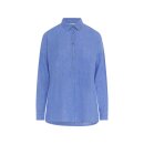 Bluse "Alisar" aus Leinen in Himmel-Blau