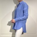 Bluse "Alisar" aus Leinen in Himmel-Blau