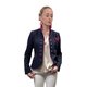 Blazer "Antonia" aus Leinen in Navy-Pink  /Made by Lodenfrey
