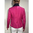 Blazer "Antonia" aus Leinen in Pink-Navy/ Made by Lodenfrey