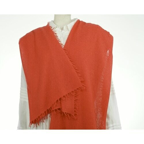 Schal "Elise" aus Cashmere in Korall/Orange