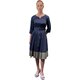 Kleid "Padexy" in Colorblock Marine/Khaki