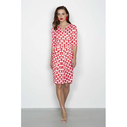 Kleid "Boss I need more money" in Retro Art Red