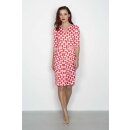 Kleid "Boss I need more money" in Retro Art Red