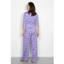 Jumpsuit "Jump in Wavy Lilac White"