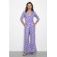 Jumpsuit "Jump in Wavy Lilac White"