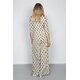 Jump-Suit "Criss Cross Fango"