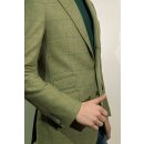 Jackett "Moritz" aus Tweed mit Blau/Gr&uuml;nem...