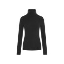 Rollkragen-Pullover "Whiley" in Schwarz