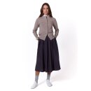 Strick-Jacke "Giulia" in Camel-Melange