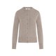 Strick-Jacke "Giulia" in Camel-Melange