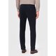 Chino "Trento" in Slim Fit aus Moleskin in Navy