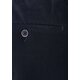 Chino "Trento" in Slim Fit aus Moleskin in Navy