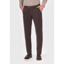 Chino "Trento" in Slim Fit aus Moleskin in...