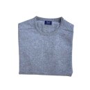 Lambswool-Pullover mit O-Neck in Farbe "Flannel"
