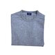 Lambswool-Pullover mit O-Neck in Farbe "Flannel"