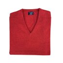 Lambswool-Pullover mit V-Neck in Farbe "Poppy...
