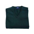 Lambswool-Pullover mit V-Neck in Farbe "TNT Green"
