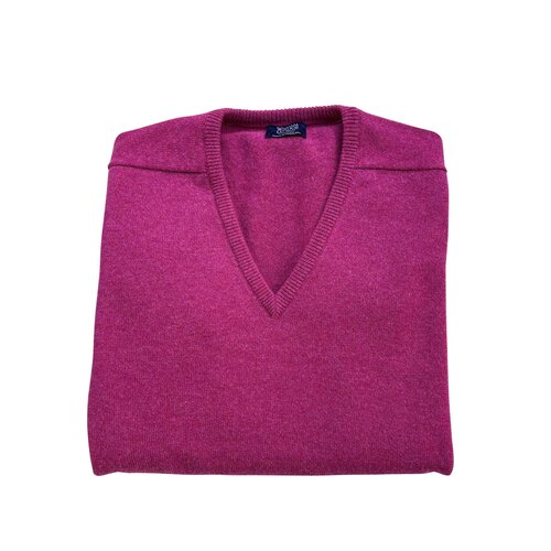 Lambswool-Pullover mit V-Neck in Farbe "Vegas"